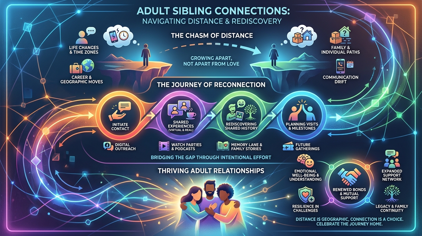 découvrez les principales raisons expliquées par les psychologues qui créent la distance entre frères et sœurs adultes et comment mieux comprendre ces relations familiales.