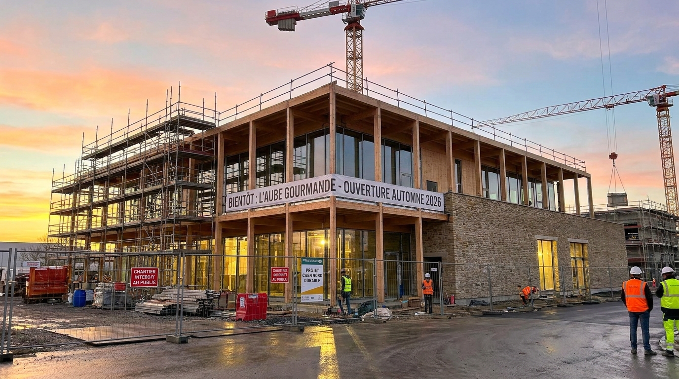 découvrez la date d'ouverture du nouveau restaurant au nord de caen qui a déjà recruté 60 employés, une étape clé pour ce projet très attendu.