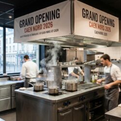 découvrez la date d'ouverture du nouveau restaurant au nord de caen et les détails sur les 60 recrutements effectués pour cet établissement tant attendu.