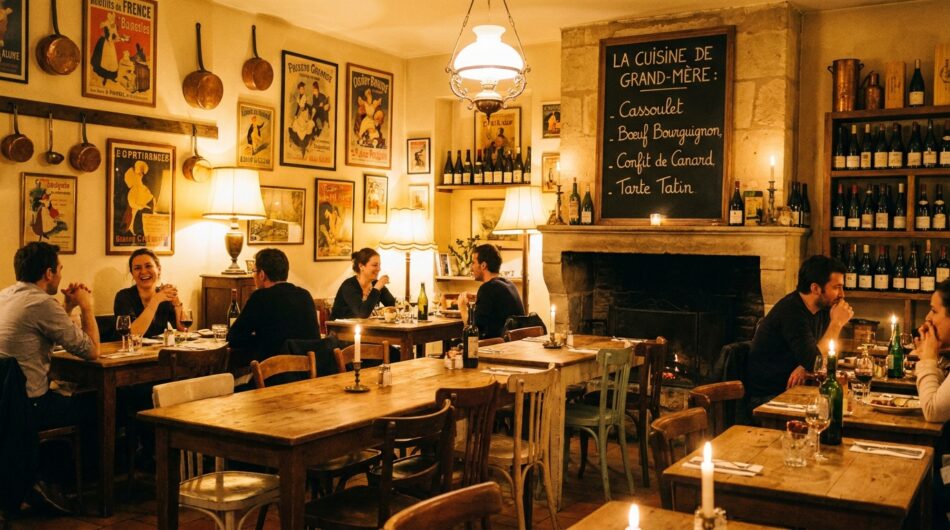 à bordeaux, un couple réalise leur rêve en ouvrant un restaurant qui célèbre les saveurs authentiques des recettes de grand-mère, offrant des plats réconfortants qui touchent le cœur.