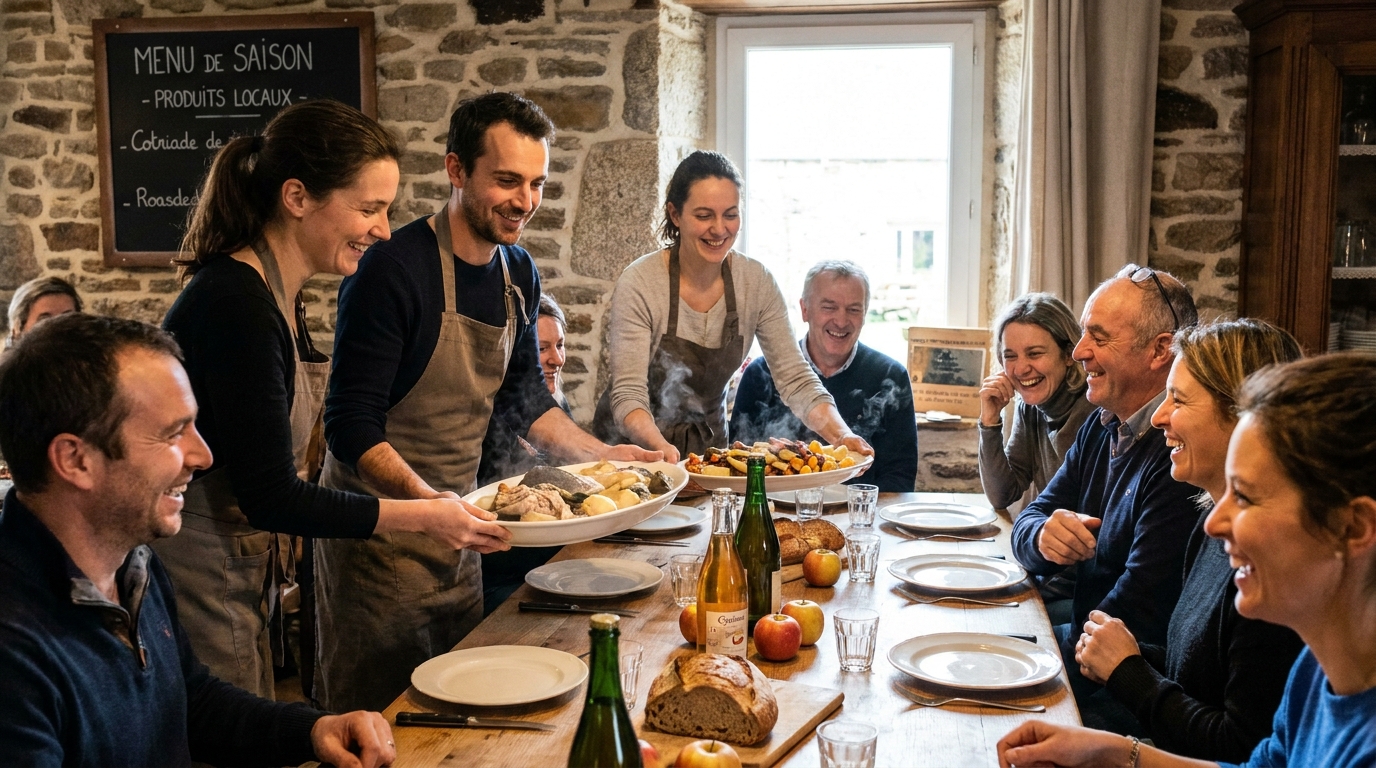 à paimpol, un restaurant réputé participera au grand repas le jeudi 8 octobre. découvrez cet événement culinaire organisé autour d’un repas partagé.