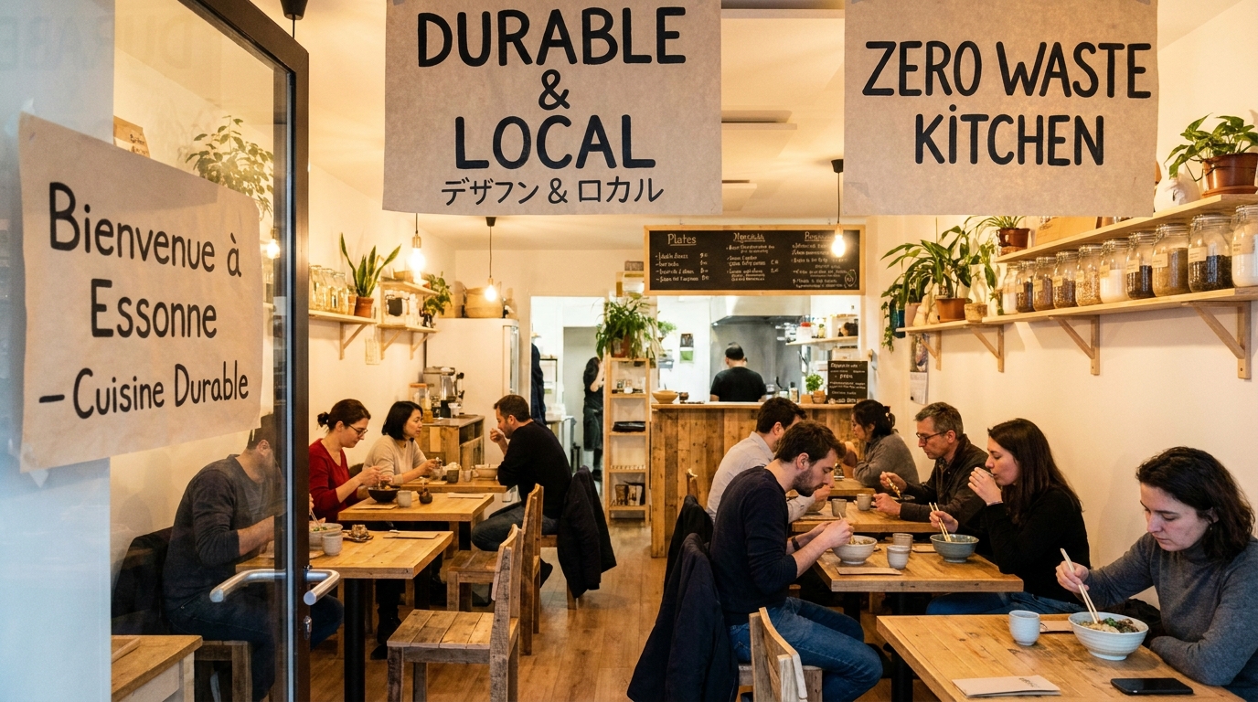 découvrez comment un restaurant japonais de l'essonne lutte contre le gaspillage alimentaire grâce à une formule innovante et responsable, alliant saveurs et engagement écologique.