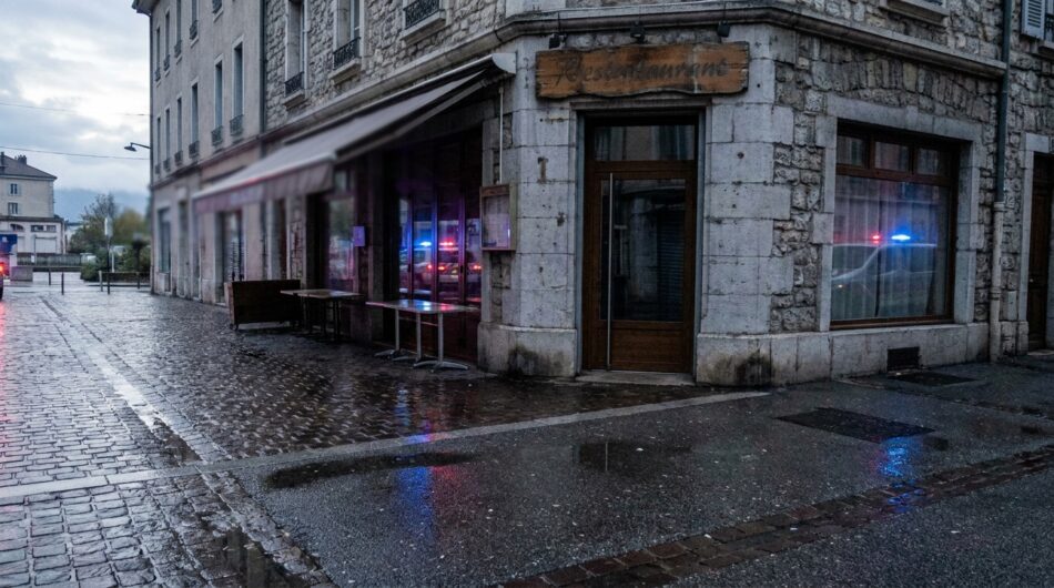 à aix-les-bains, un homme de 27 ans sans domicile a tenté de s’introduire dans un restaurant. découvrez les circonstances de l’incident.