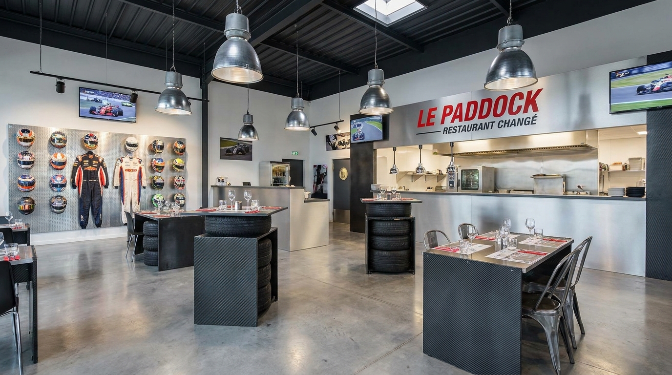 après le circuit mythique des 24 heures du mans, découvrez comment yves relève un nouveau défi passionnant en reprenant un autre restaurant.