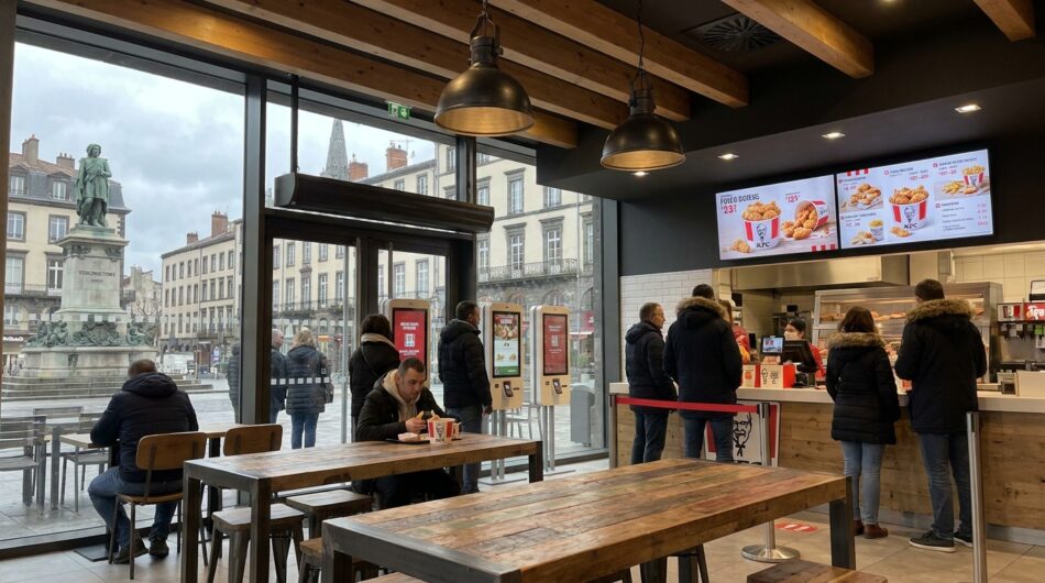 découvrez un nouveau restaurant de poulet frit renommé qui s'installe sur une place emblématique du centre-ville de clermont-ferrand, offrant des saveurs uniques dans un lieu historique.
