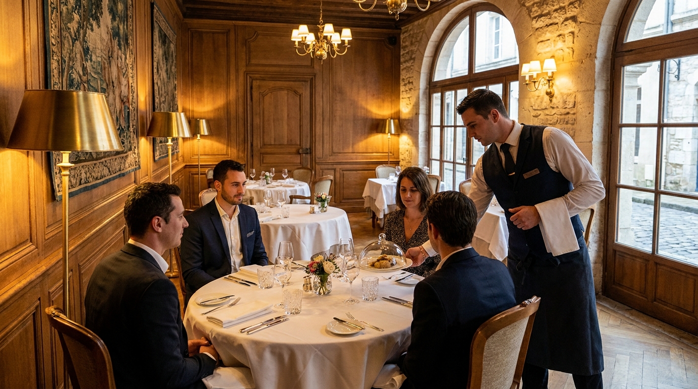 découvrez l'incroyable parcours d'un serveur débutant devenu maître d'une table prestigieuse à agen, une ascension inspirante dans le monde de la restauration.