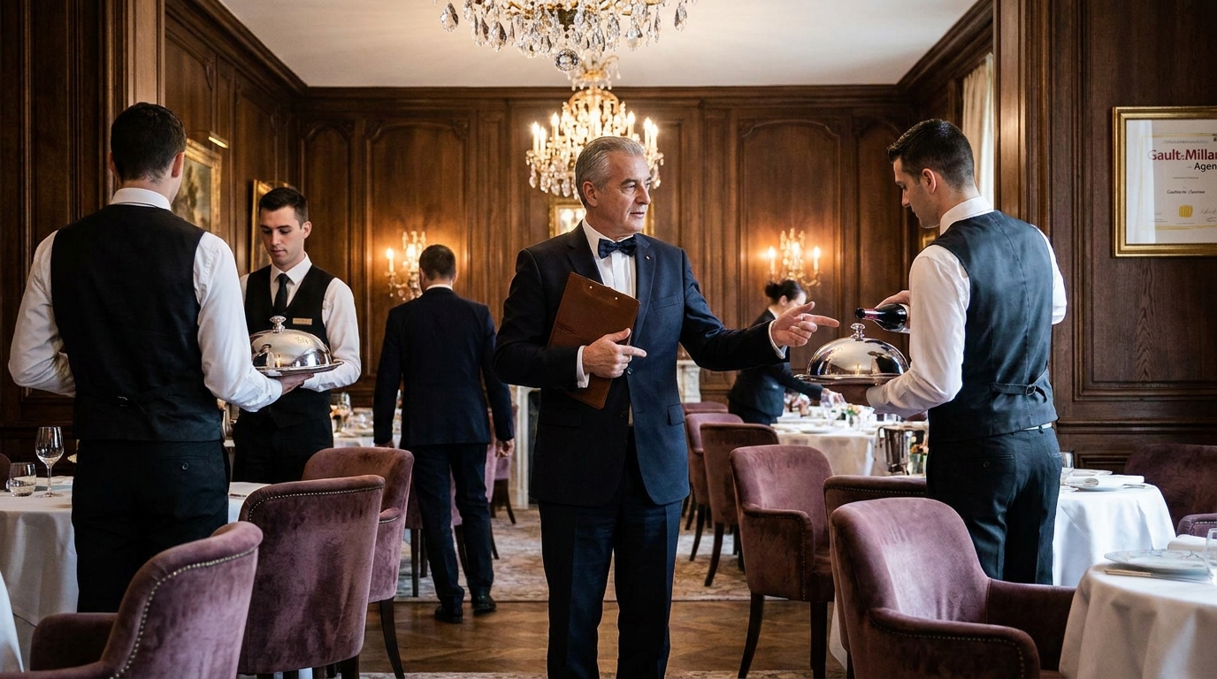 découvrez l'incroyable parcours d'un serveur débutant devenu maître d'une table prestigieuse à agen, une ascension pleine de passion et de succès.