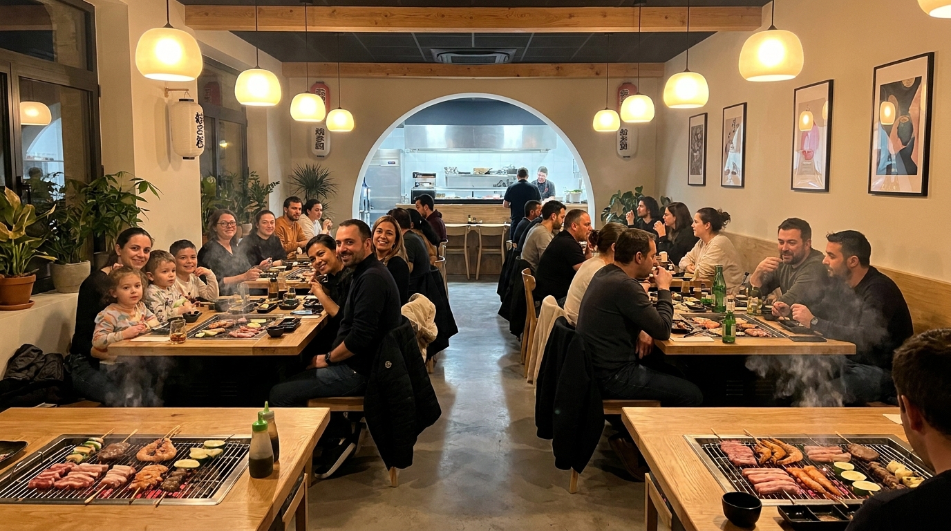découvrez à toulouse le premier barbecue japonais alliant innovation, jeu et convivialité pour une expérience culinaire unique en famille ou entre amis.