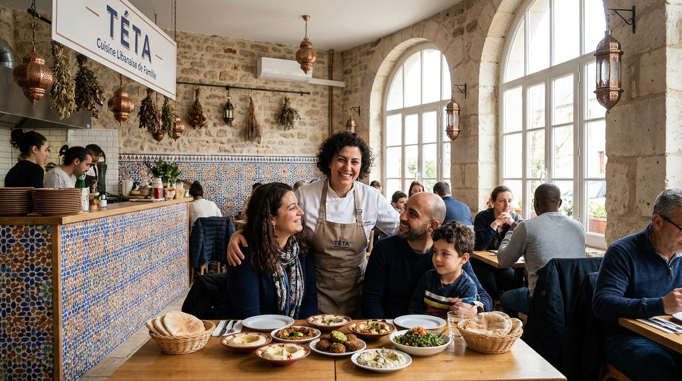 découvrez téta, le restaurant de joyce en essonne, où les saveurs authentiques du liban sont mises à l'honneur grâce à un héritage culinaire familial unique.