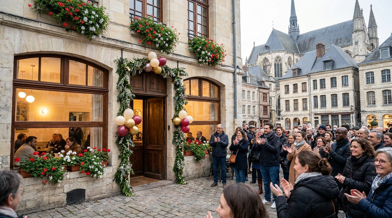 découvrez l'inauguration du tout premier bouillon au cœur du centre-ville d’amiens, un nouveau lieu convivial et chaleureux pour savourer les spécialités locales.