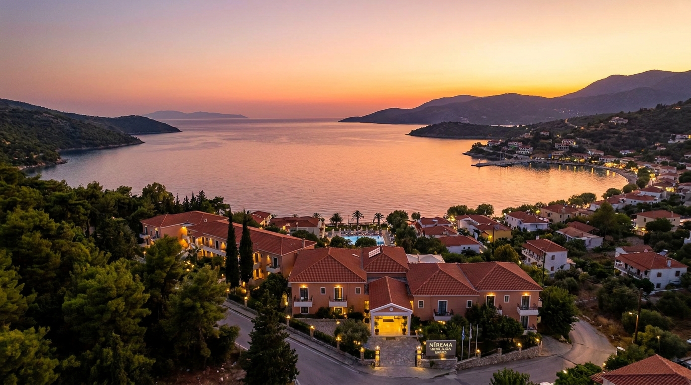 découvrez l'inauguration d’un hôtel-boutique en bord de mer avec spa sur l’île pittoresque de samos en grèce, alliant luxe, confort et beauté naturelle pour une expérience inoubliable.