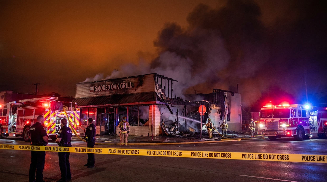 un incendie majeur s'est déclaré dans un restaurant populaire de l'oise, avec une enquête désormais axée sur la piste criminelle. découvrez les détails et les avancées de l'investigation.