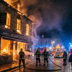 un incendie s'est déclaré dans un restaurant renommé de l'oise. les investigations se concentrent désormais sur la piste d'un acte criminel.