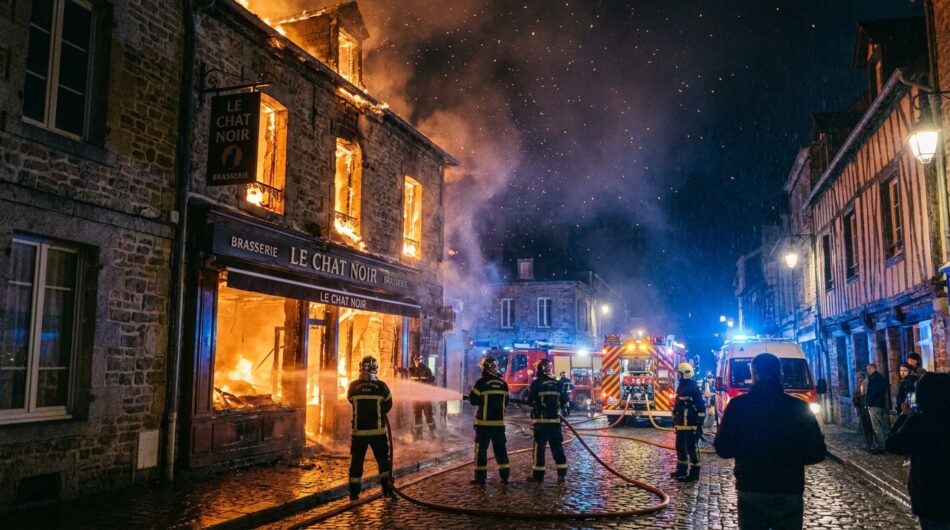un incendie s'est déclaré dans un restaurant renommé de l'oise. les investigations se concentrent désormais sur la piste d'un acte criminel.