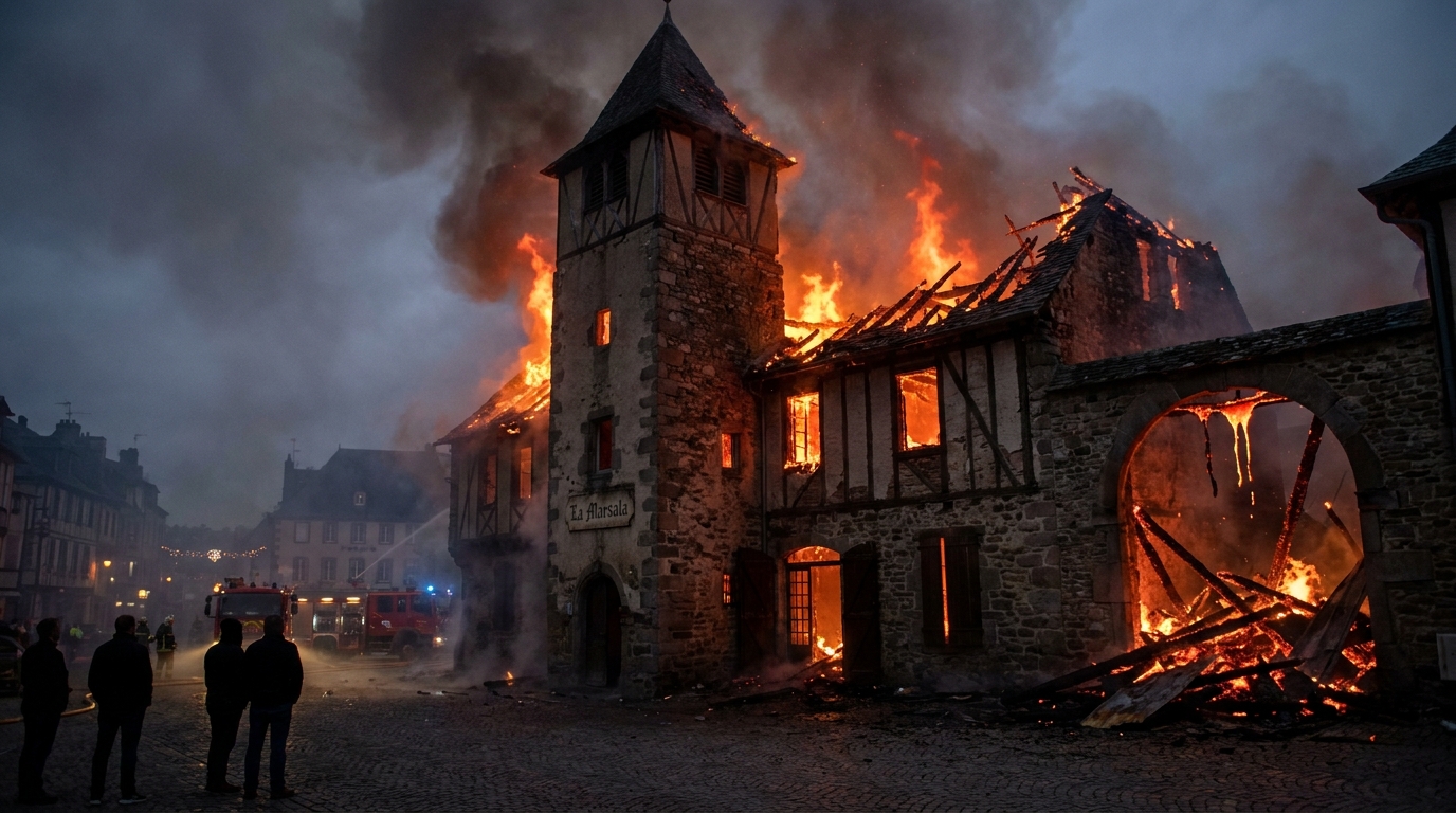 découvrez les détails de l'incendie dévastateur qui a réduit en cendres la marsala, un pilier historique de méru, et son impact sur la communauté locale.