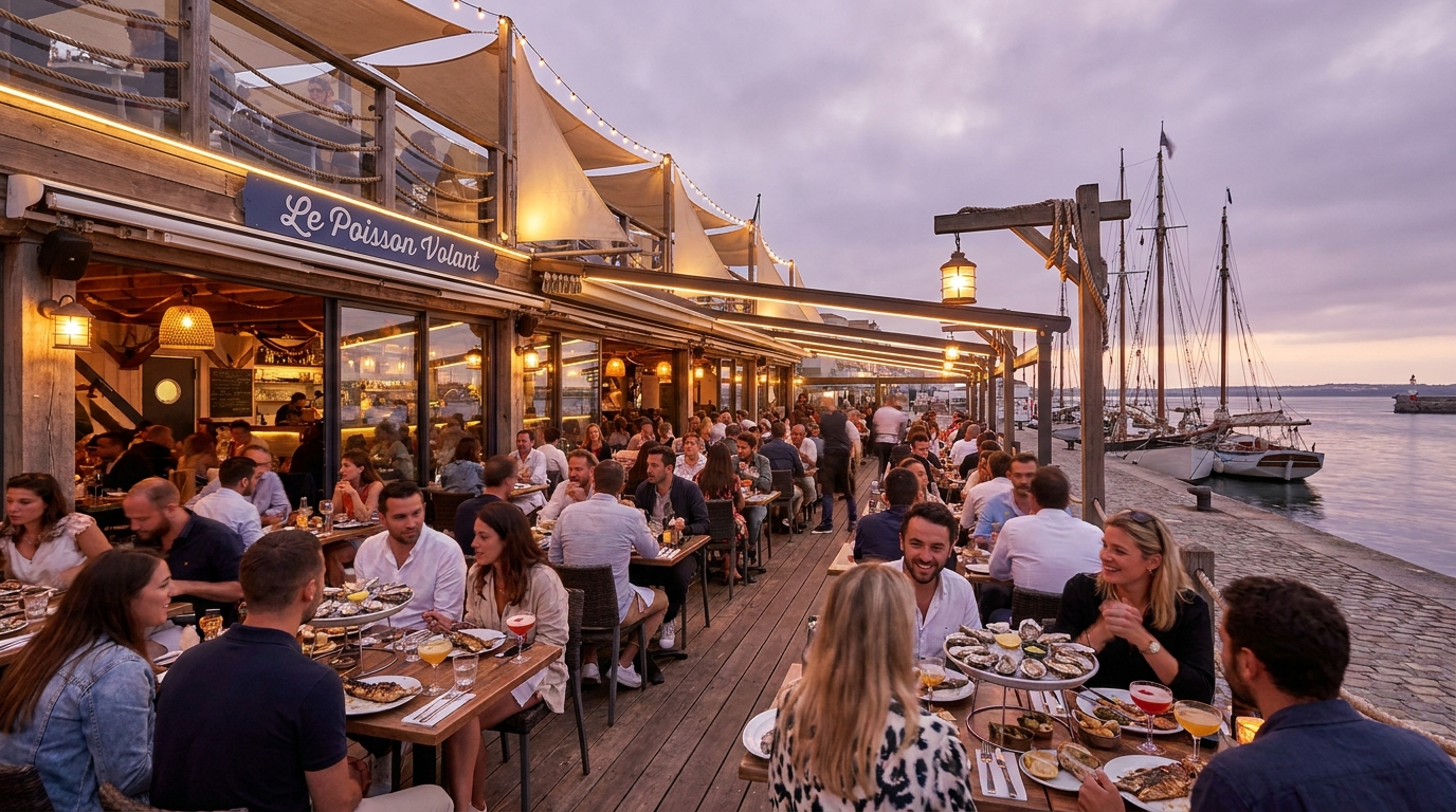 découvrez le poisson volant, le nouveau hotspot culinaire et festif créé par les talentueux fondateurs du cornichon, alliant saveurs innovantes et ambiance conviviale pour des moments inoubliables.