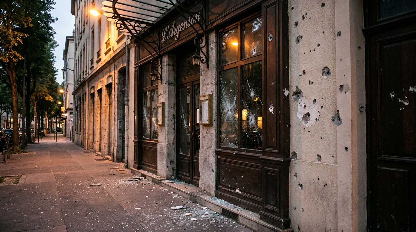 découvrez les événements récents au restaurant "l'argenson" à gerland, victime d'un tir à balles réelles, avec toutes les informations sur cet incident marquant.