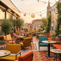 découvrez ma biche sur le toit à toulouse, un rooftop unique mêlant éclats pop et ambiance seventies pour des moments inoubliables en plein cœur de la ville.