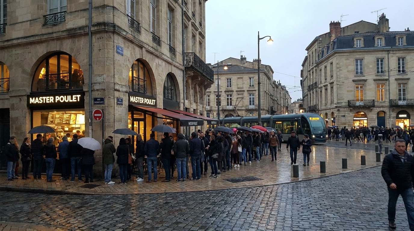 master poulet débarque à bordeaux en reprenant un restaurant emblématique, réalisant ainsi un projet rêvé de longue date.