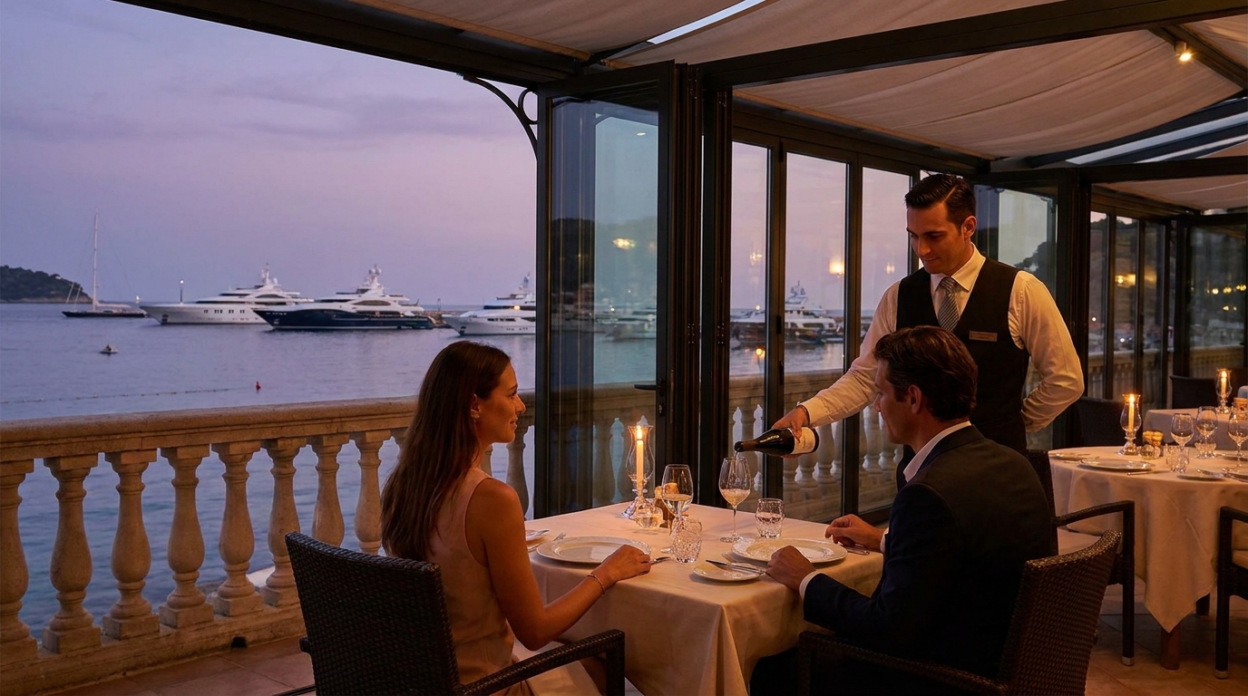 découvrez l'histoire captivante d'un milliardaire en méditerranée qui quitte son somptueux superyacht pour un dîner exclusif entouré de ses invités de prestige.
