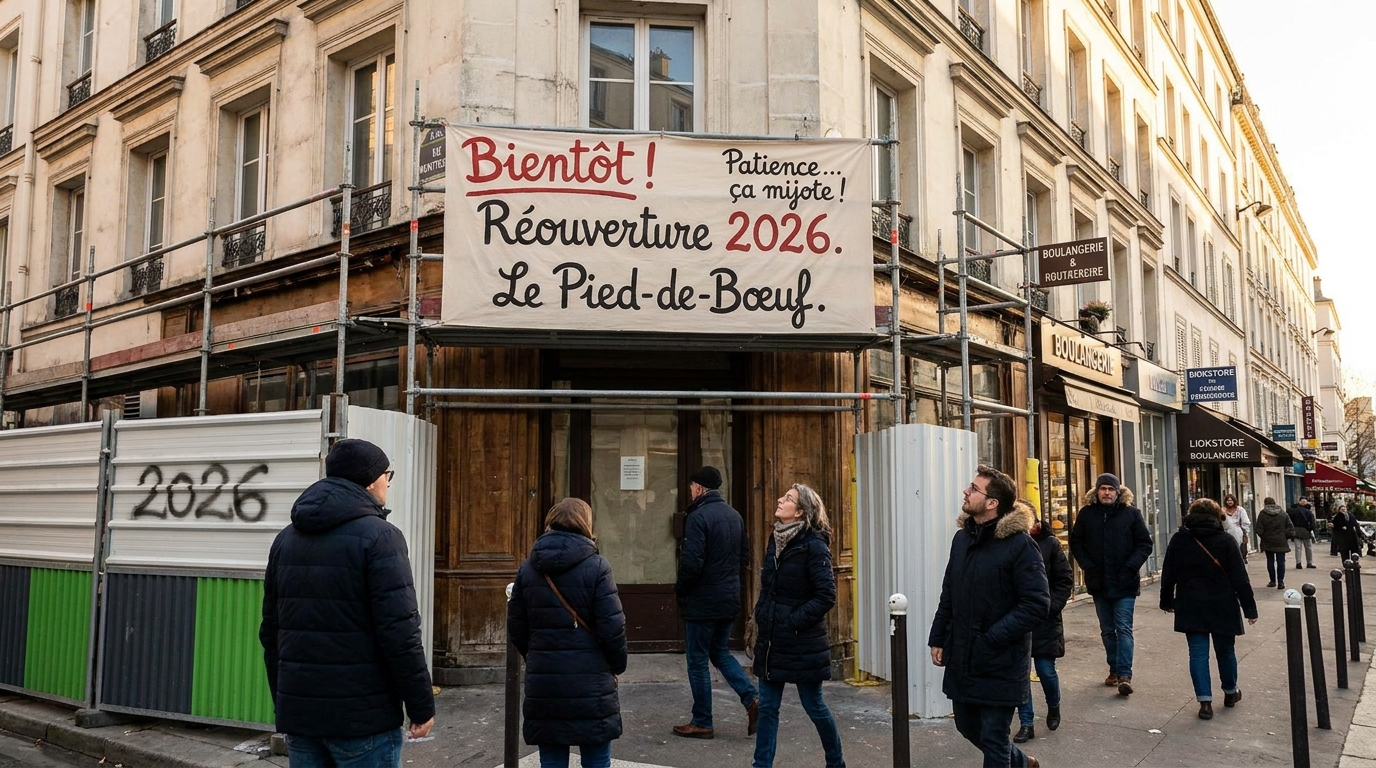 découvrez la renaissance prochaine du célèbre restaurant le pied-de-bœuf à montreuil, prêt à rouvrir ses portes après une période difficile.