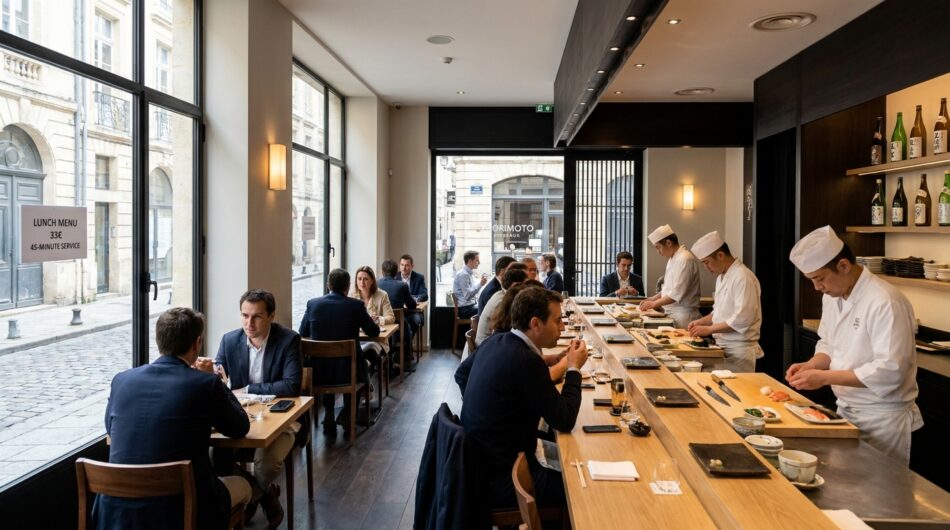 découvrez le nouveau menu déjeuner gourmand à 33 € du restaurant morimoto bordeaux, alliant saveurs raffinées et ambiance conviviale pour un repas parfait.