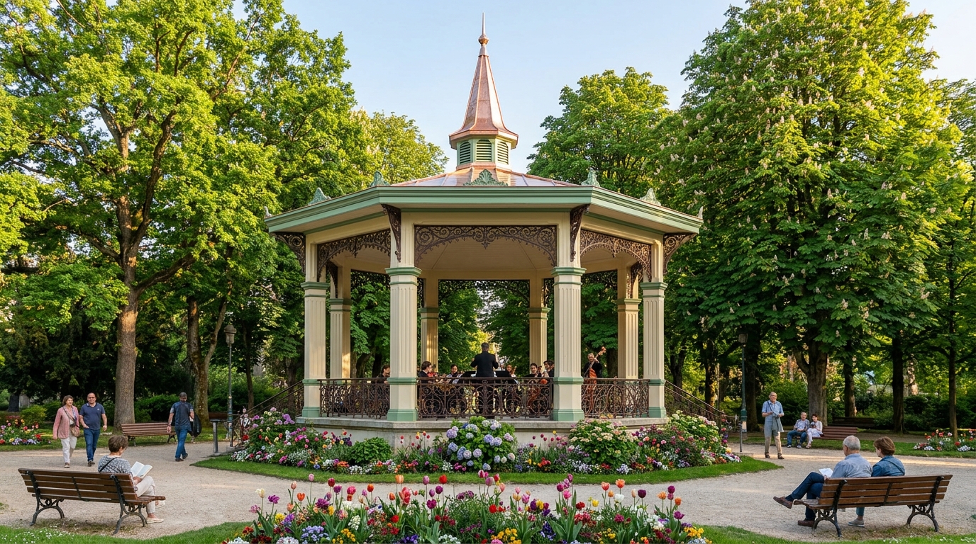 découvrez la renaissance du kiosque à musique du parc sainte-marie à nancy, un lieu emblématique qui s'anime à nouveau pour offrir concerts et événements culturels dans un cadre renouvelé.