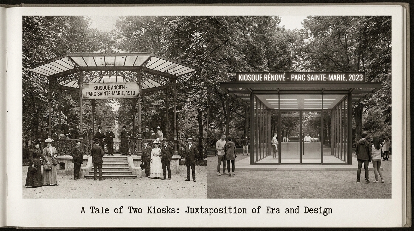 découvrez la renaissance du kiosque à musique du parc sainte-marie à nancy, un lieu emblématique qui s'apprête à vibrer à nouveau au rythme des événements culturels et musicaux.