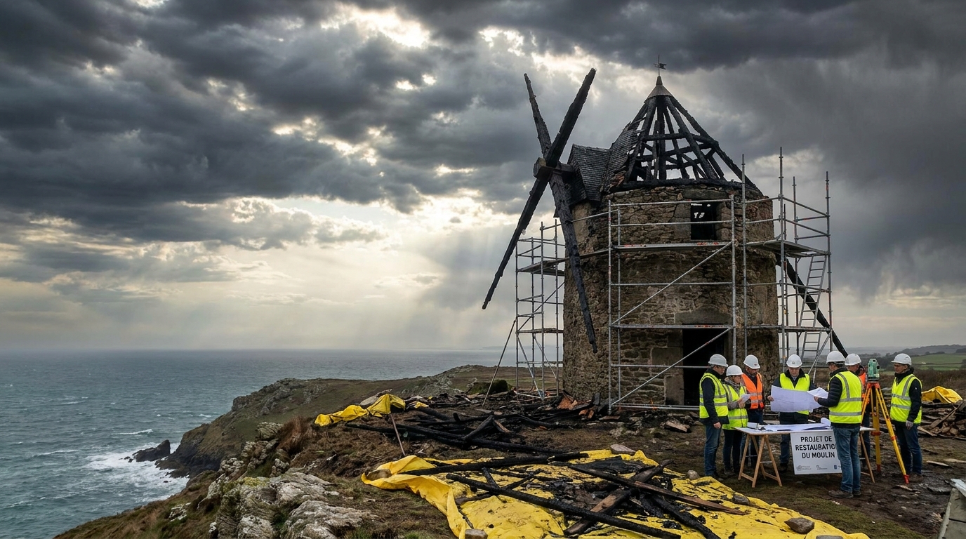 découvrez le combat acharné pour restaurer le moulin après l'incendie dévastateur, une histoire de résilience et de détermination à préserver ce patrimoine historique.