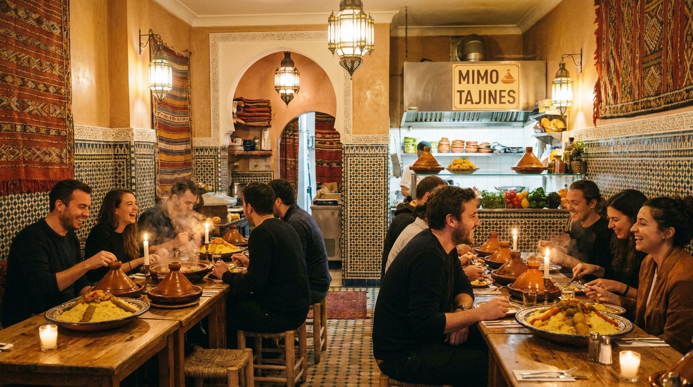 découvrez à quimper un nouveau temple des saveurs avec un restaurant spécialisé dans le couscous et les tajines, pour une expérience culinaire authentique et conviviale.
