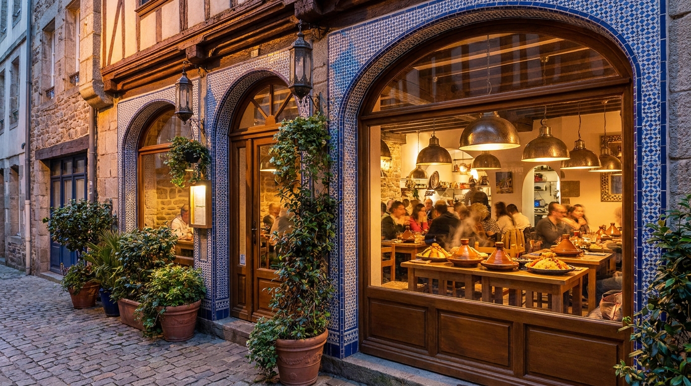 découvrez le nouveau temple des saveurs à quimper, un restaurant authentique spécialisé dans le couscous et les tajines, pour un voyage culinaire inoubliable.