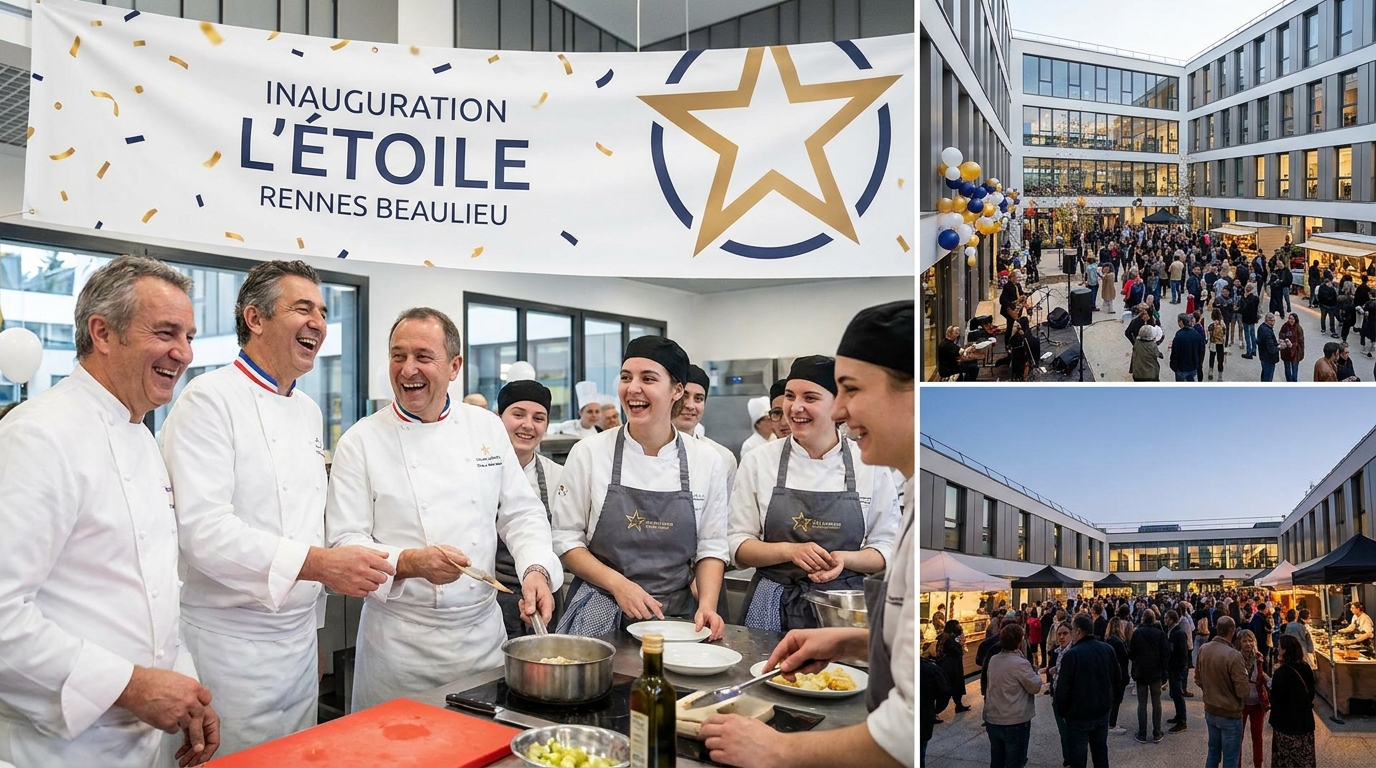 découvrez la réouverture du restaurant universitaire l’étoile à rennes, après trois ans de rénovation complète, offrant un cadre moderne et convivial pour les étudiants.