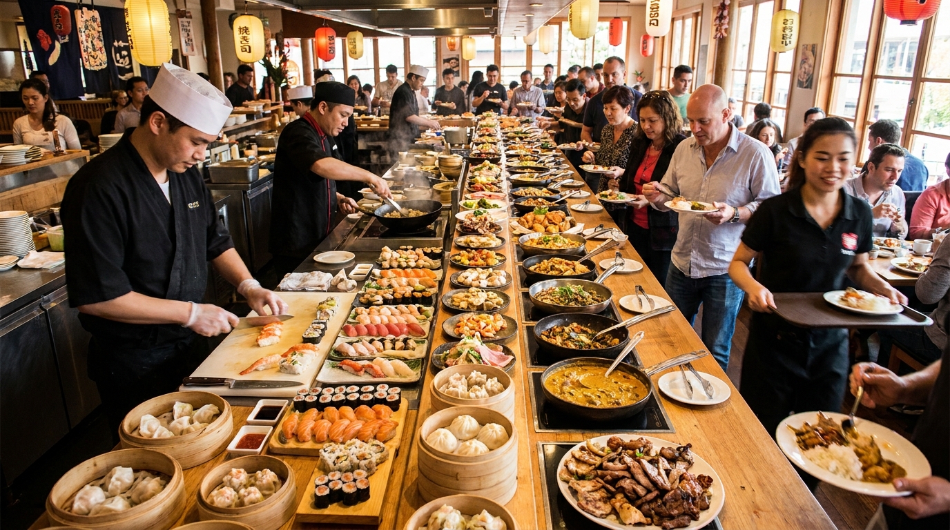 découvrez royal buffet, le géant du buffet à volonté, qui ouvre ses portes en fanfare à grand littoral, attirant les foules pour une expérience gastronomique exceptionnelle.