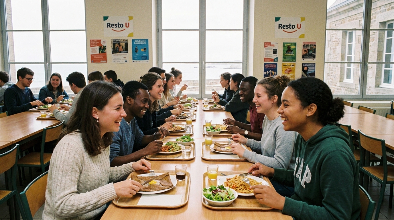 découvrez le nouveau restaurant universitaire de saint-malo proposant des repas à seulement 1€, une initiative qui séduit déjà 400 étudiants grâce à ce tarif exceptionnel et accessible.