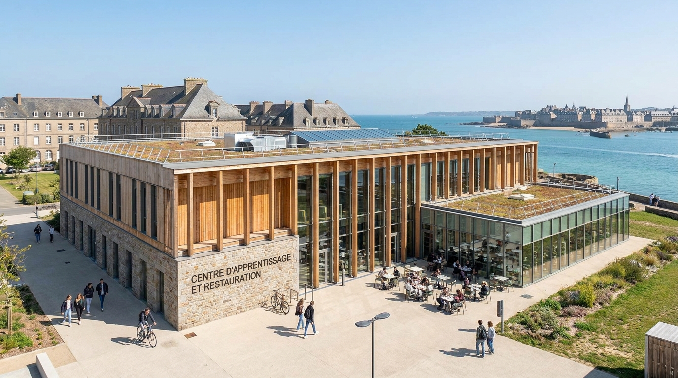 saint-malo ouvre un restaurant universitaire à seulement 1€, offrant un tarif exceptionnel qui séduit déjà 400 étudiants. découvrez cette initiative innovante et économique pour faciliter l'accès à la restauration étudiante.