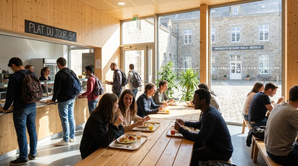découvrez le nouveau restaurant universitaire à saint-malo offrant des repas à seulement 1€, une initiative qui séduit déjà 400 étudiants grâce à ce tarif exceptionnel et accessible.