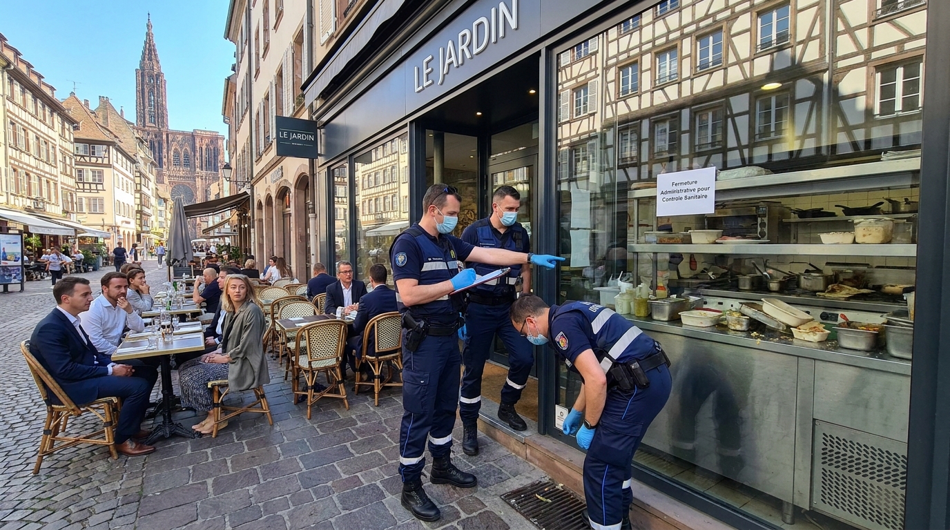 découvrez le contrôle sanitaire rigoureux d'un restaurant très en vogue à strasbourg, révélant des défauts d'hygiène préoccupants malgré sa popularité.