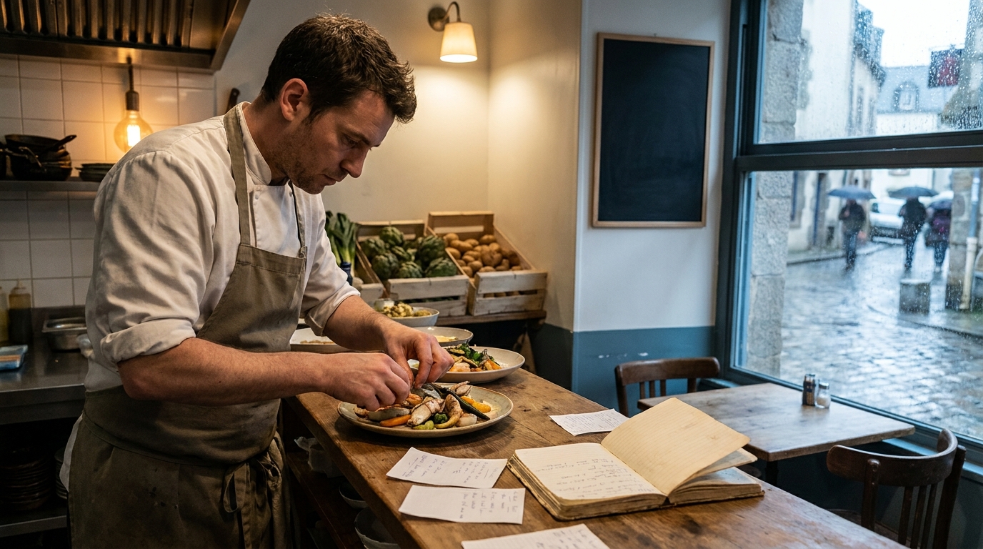 confronté aux difficultés économiques, ce restaurant bistronomique breton se réinvente pour assurer sa survie et séduire sa clientèle.