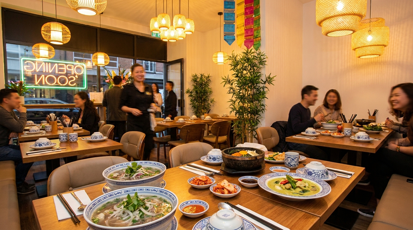 découvrez le nouveau restaurant de vitré qui vous invite à un voyage culinaire en asie avec des saveurs authentiques thaïlandaises, coréennes et vietnamiennes. une expérience gustative unique à ne pas manquer bientôt !